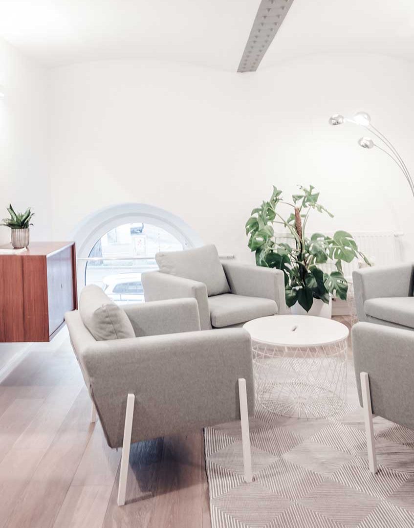 Mitte Mensch - Zentrum für Systemische Therapie - Psychotherapie 1020 Wien - Praxisraum mieten - Therapieraum 4